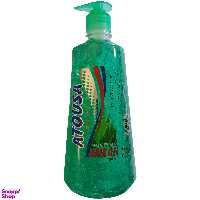 ژل مو آتوسا (Atousa) مدل Aloe Vera رنگ سبز حجم 750 میلی‌ لیتر