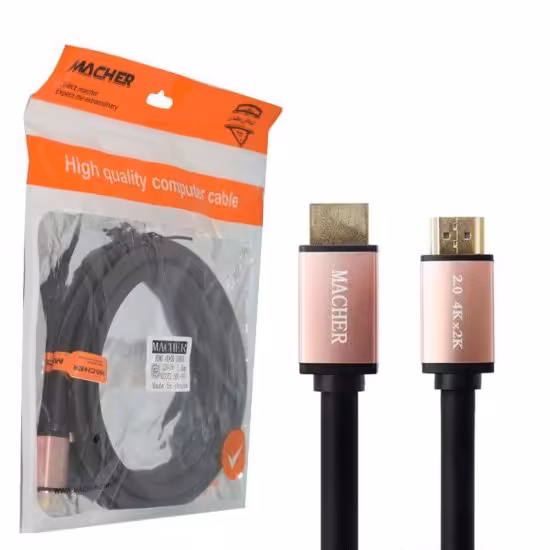 کابل HDMI 4K طول 1.5 متر MACHER مدل MR-96

