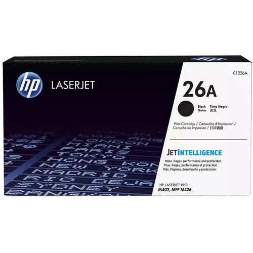 کارتریج لیزری HP 26A Black LaserJet Toner Cartridge مشابه اصل