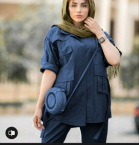 مانتو شلوارسیمین