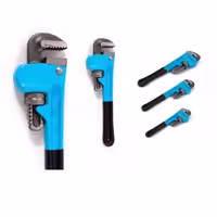 آچار شلاقی لوله گیر مدل Heavy Duty  سایز 18 اینچ HENNSAN