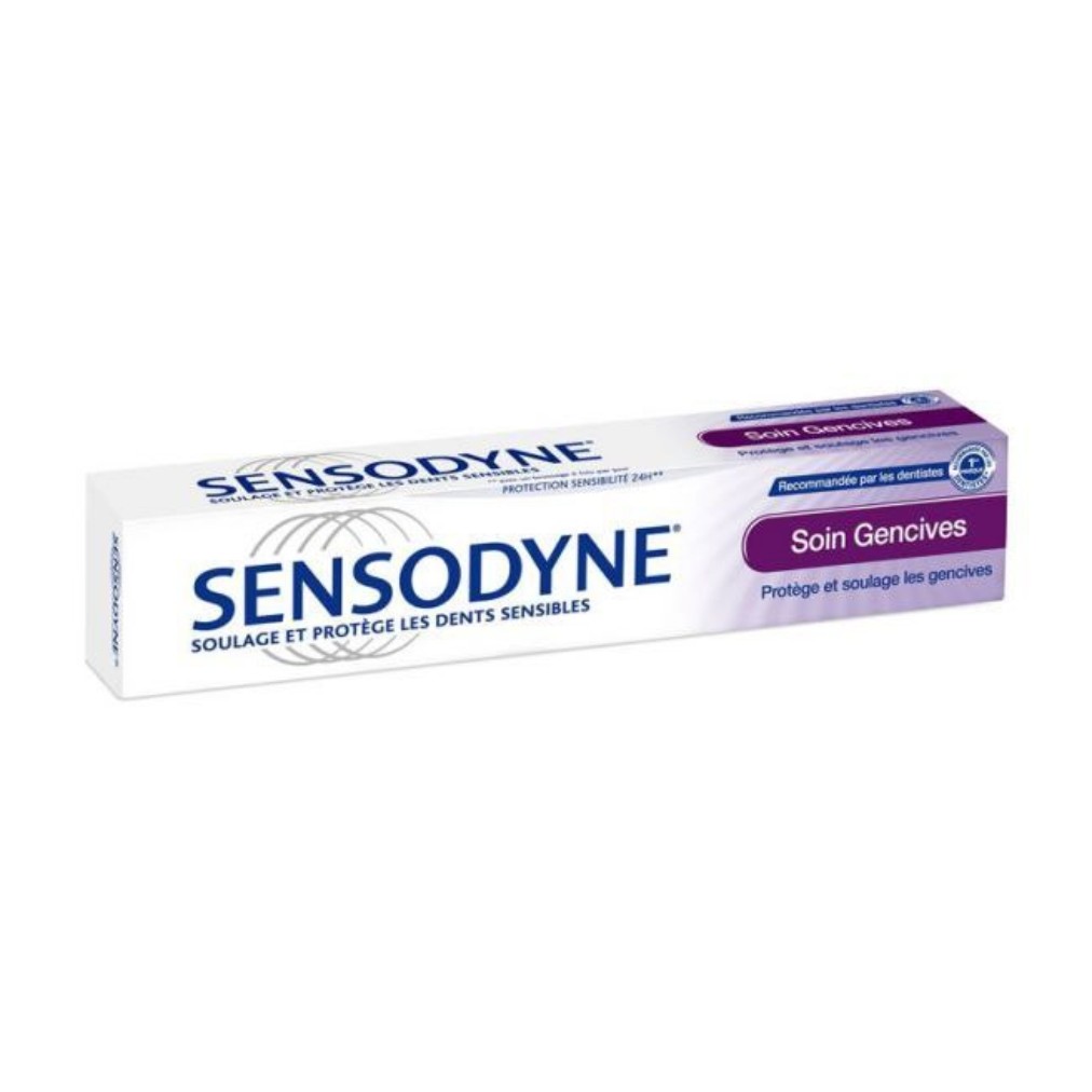 خمیردندان حساس دندان و لثه سنسوداین اصلی Sensodyne Soin Gencives حجم 75 میلی لیتر