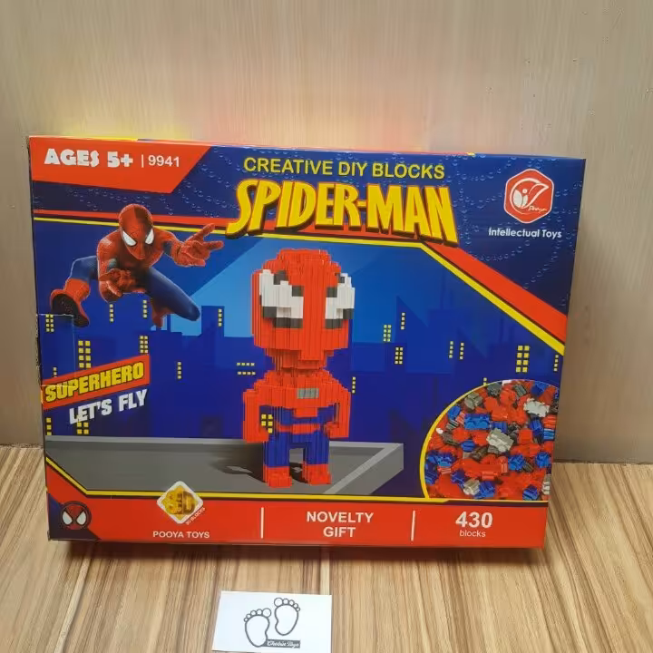 لگو اسپایدر 480قطعه زیبا ودرنگ و3طرح جدید