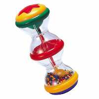 جغجغه استوانه با دانه رنگی تولو کد 86440