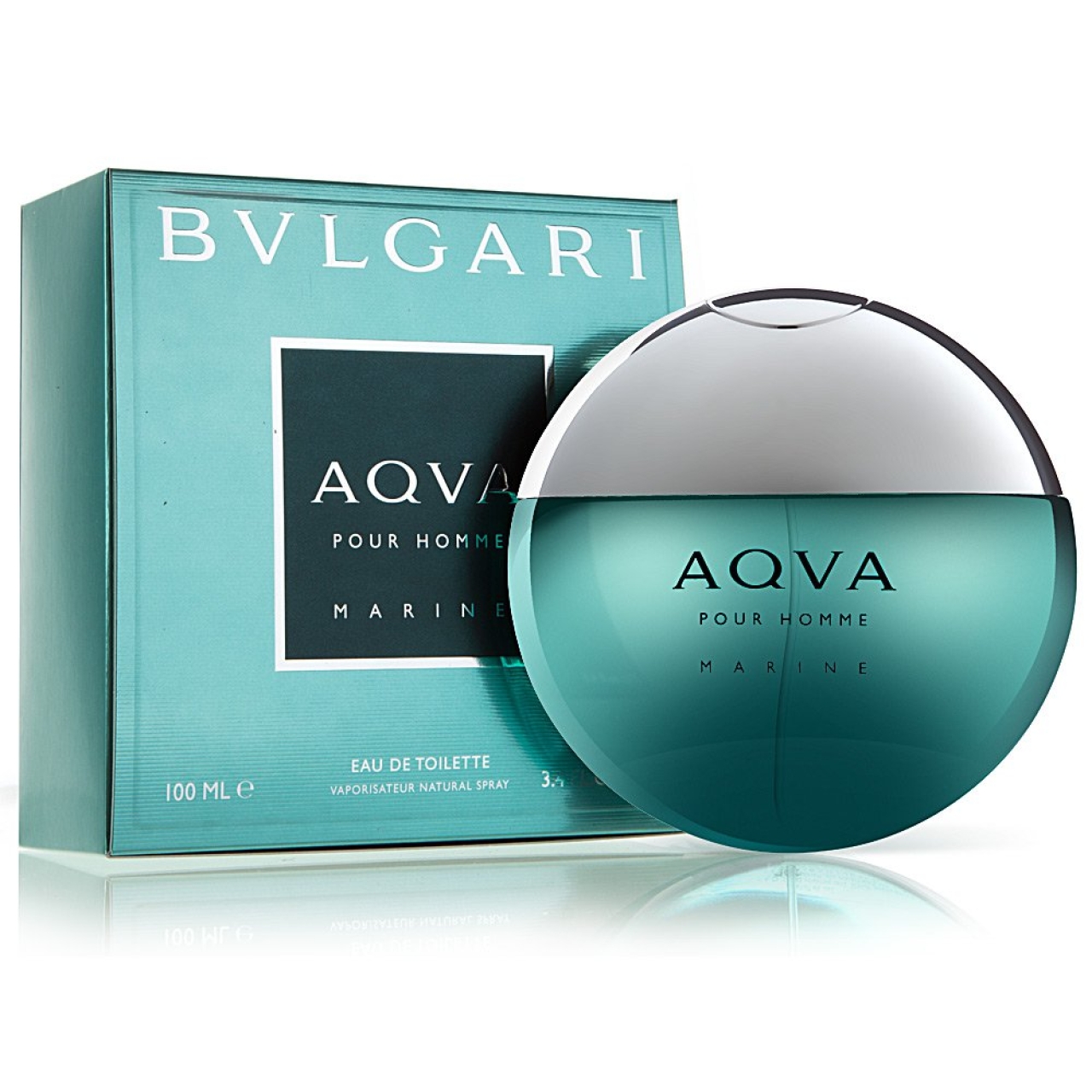 ادو تویلت مردانه بولگاری مدل Aqva Pour Homme Marine حجم 100 میلی لیتر