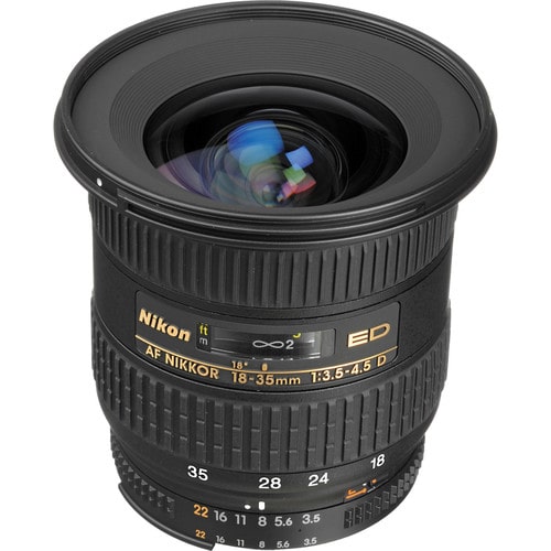 لنز نیکون Nikon Nikkor 18-35mm f/3.5-4.5D ED-IF % - اگزیف