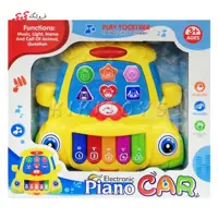ارگ اسباب بازی  موزیکال کودک  طرح ماشین Piano Car 132