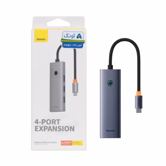 هاب 4 پورت USB-C باسئوس مدل B0005280A813