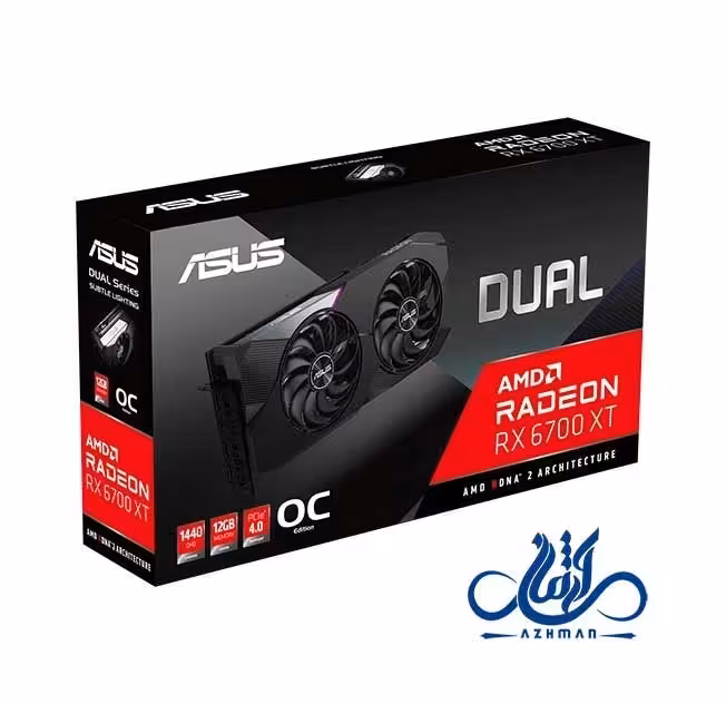 کارت گرافیک ایسوس 6700XT Dual 12G