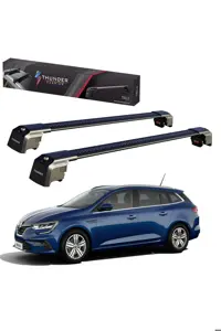 جعبه بار سقفی مشکی رنو MEGANE GRANDTOUR 2016 SHONDENT TRX2 CARRIER LOCKED SEARCH SEAR سقف سیاه Thunder