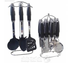 کفگیر و ملاقه رومیزی پایه دار یونیک UN-1049