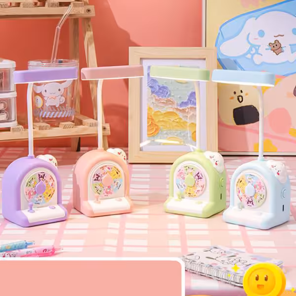 چراغ مطالعه تراش دار گردونه شانس کرومی