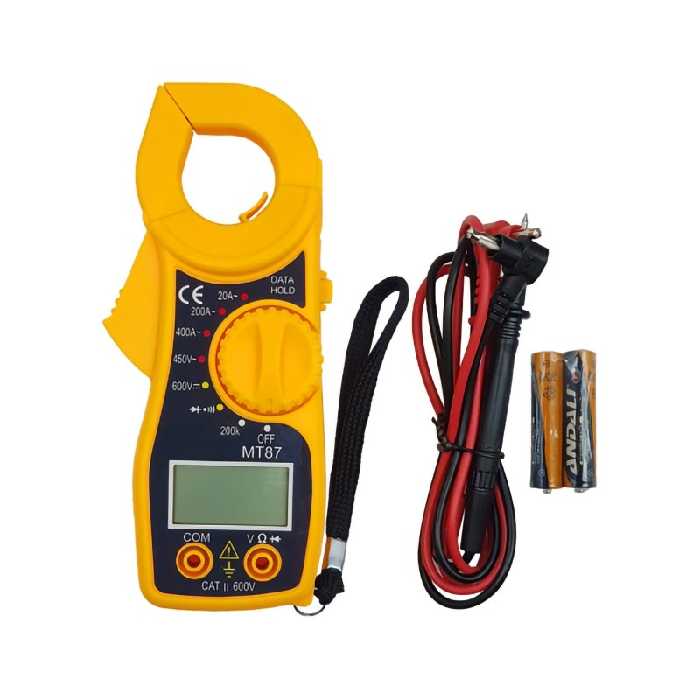 مولتی متر دیجیتالی انبری MT87(اصلی) اهم متر