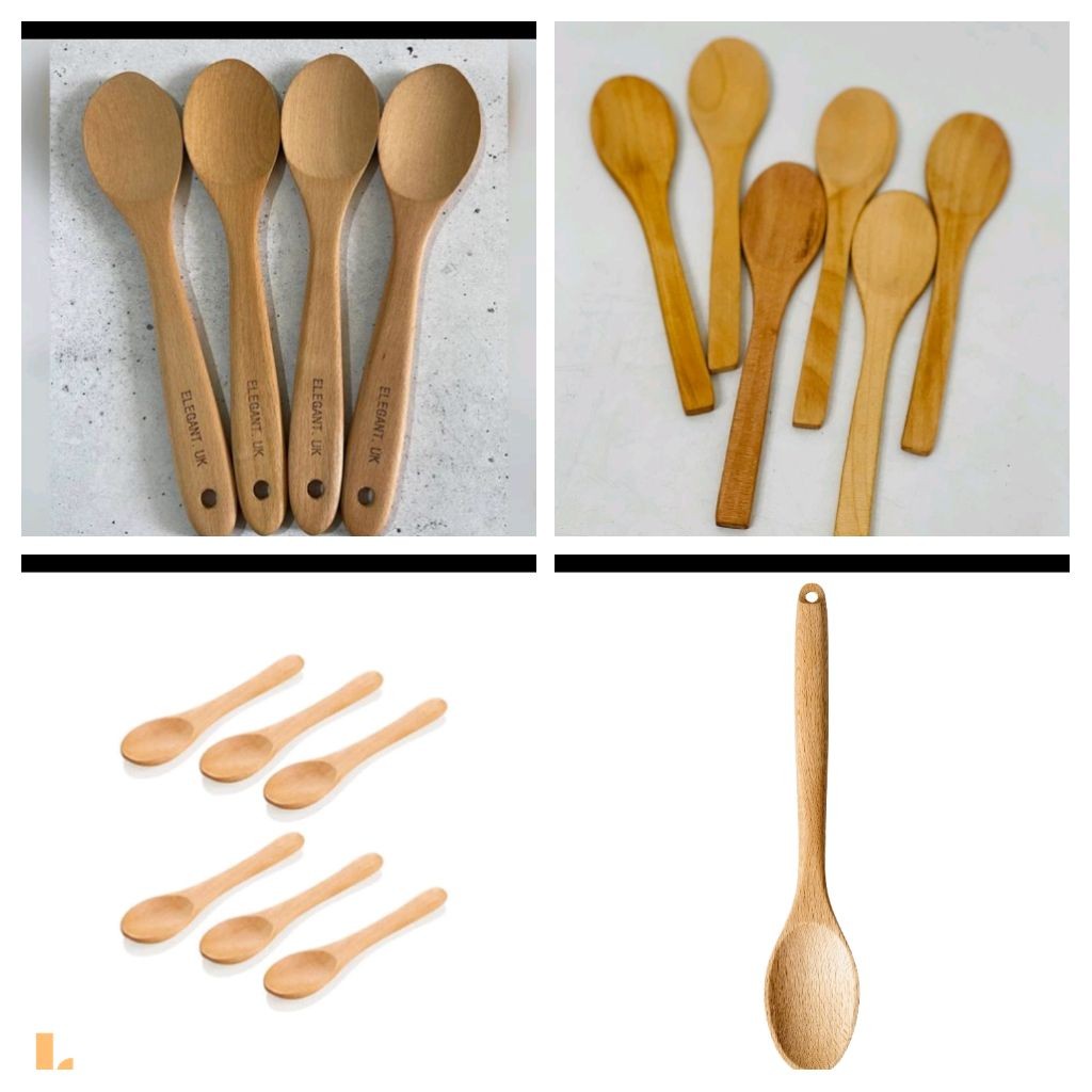 قاشق چوبی