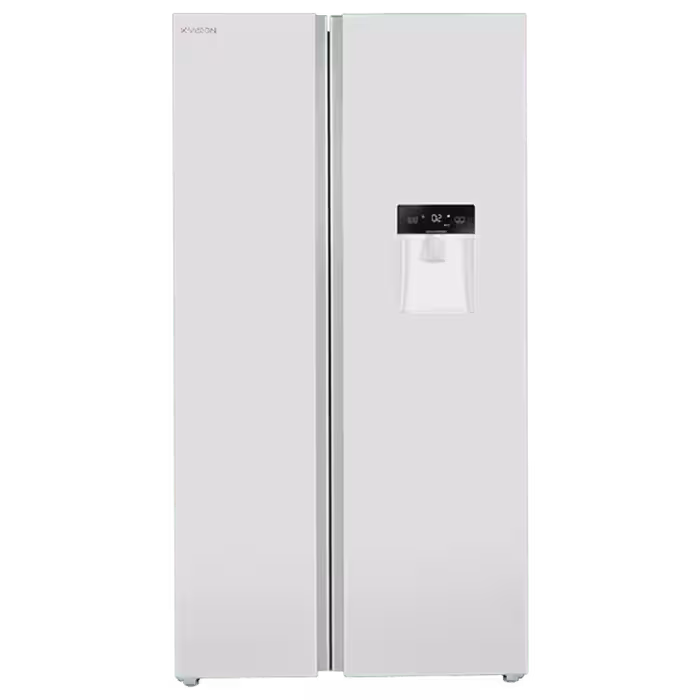 یخچال و فریزر ایکس ویژن مدل TS550-AWD رنگ سفید