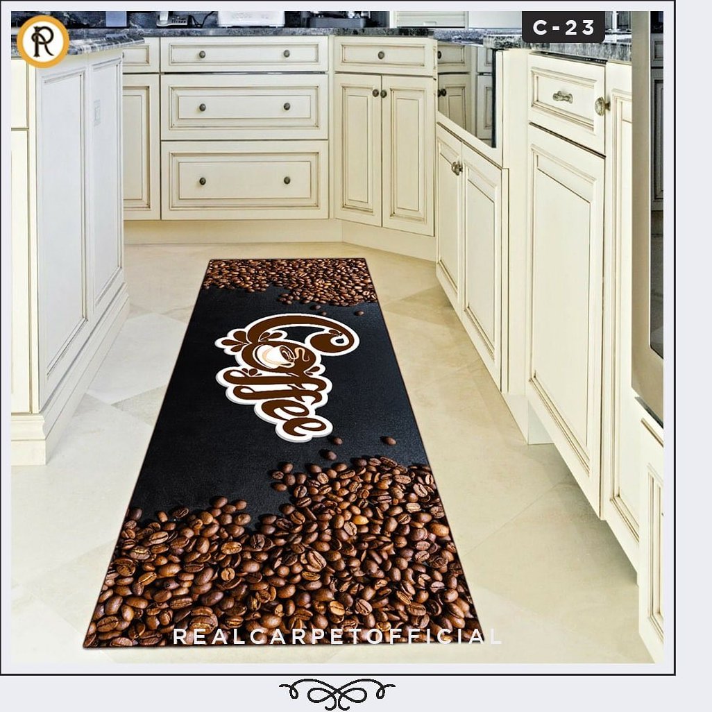 جلو سینکی نمدی استوپ دار شیک  ابعاد 100 *150