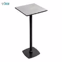 میز مربع پایه فلزی جهانتاب مدل کارینا کد 2025