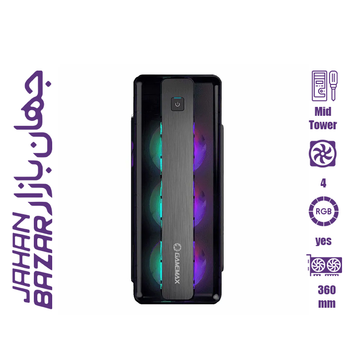 کیس کامپیوتر گیم مکس GameMax MoonLight G511