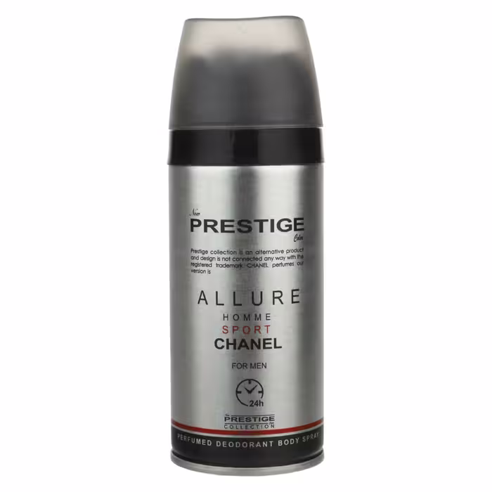 اسپری خوشبو کننده بدن مردانه پرستیژ مدل Chanel Allure Homme Sport حجم 150 میلی ل