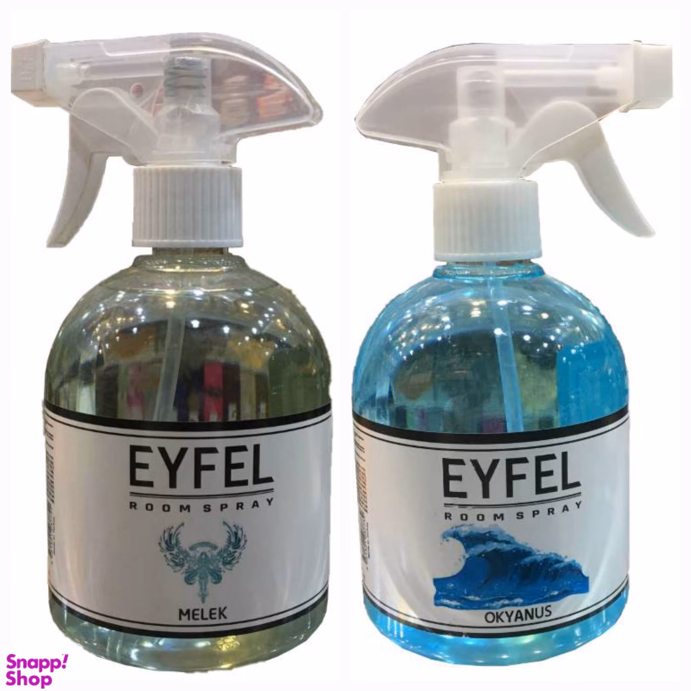 اسپری خوشبوکننده هوا ایفل مدل اوشن و ملک آنجل بسته 2 عددی