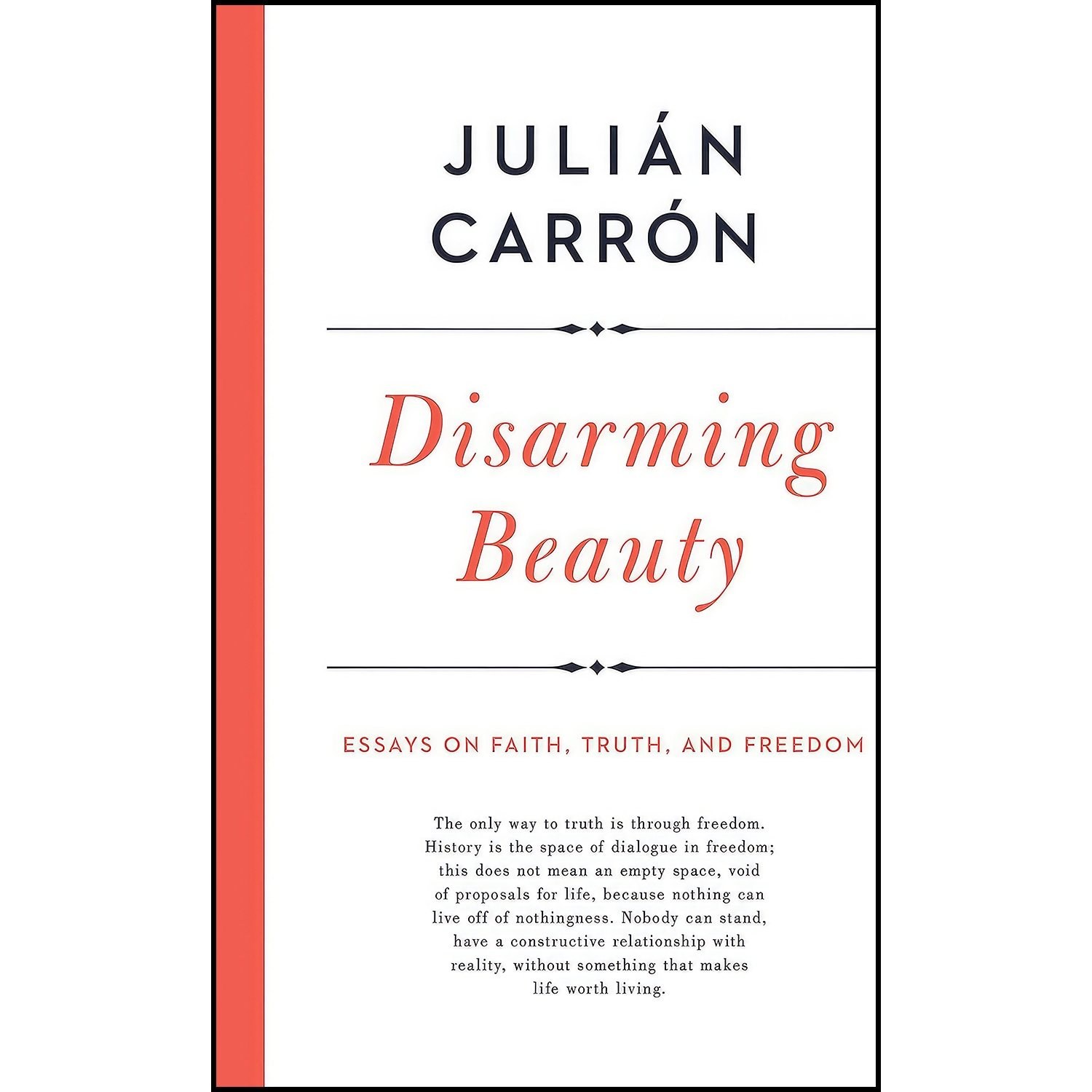 کتاب زبان اصلی Disarming Beauty اثر Julian Carron