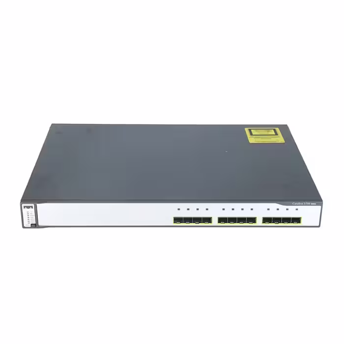 قیمت و خرید سوييچ 12 پورت سیسکو مدل WS-C3750G-12S-S | یاس ارتباط