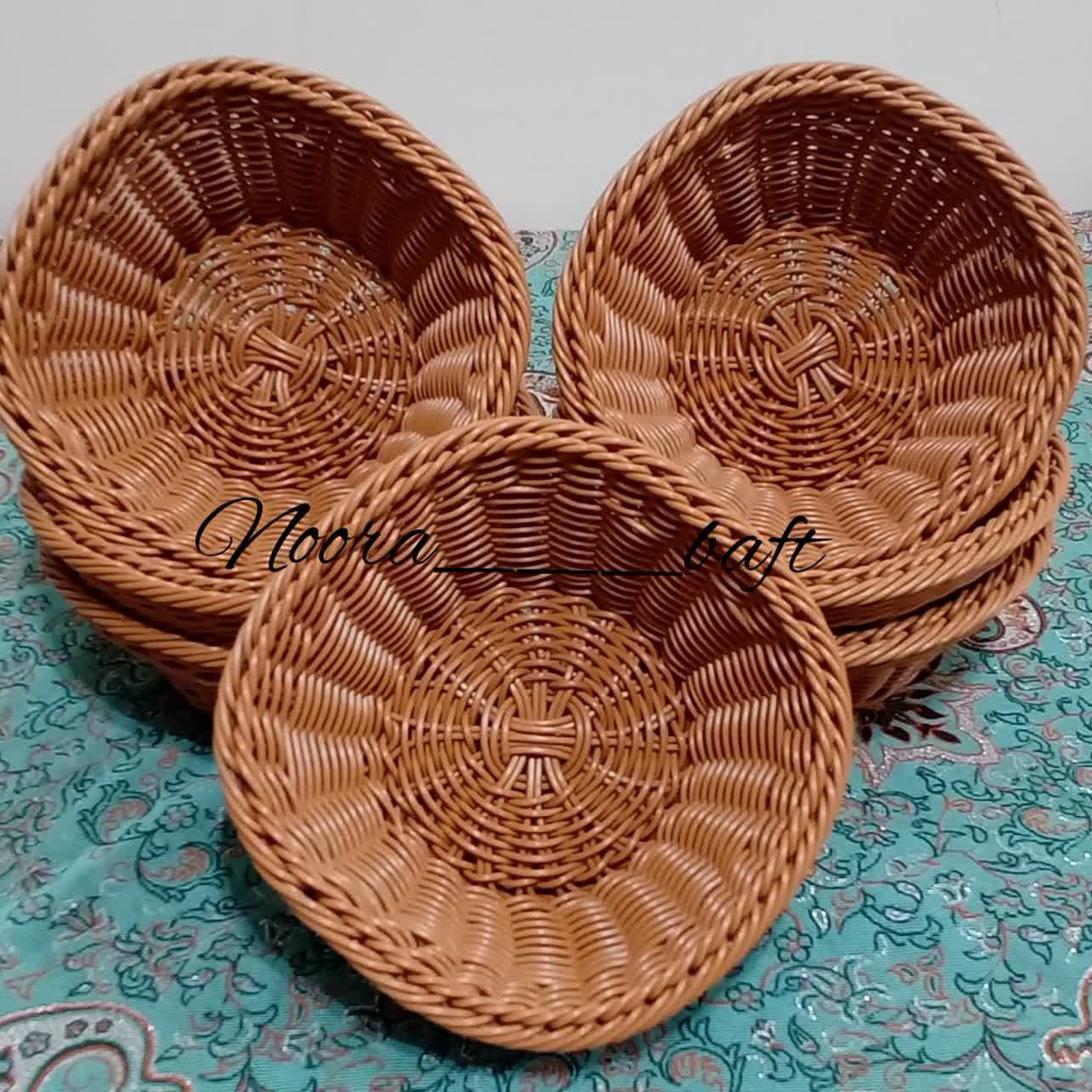 سبد سبزی مدل رویا در چهار رنگ کرم طوسی قهوه ای و نسکافه ای 