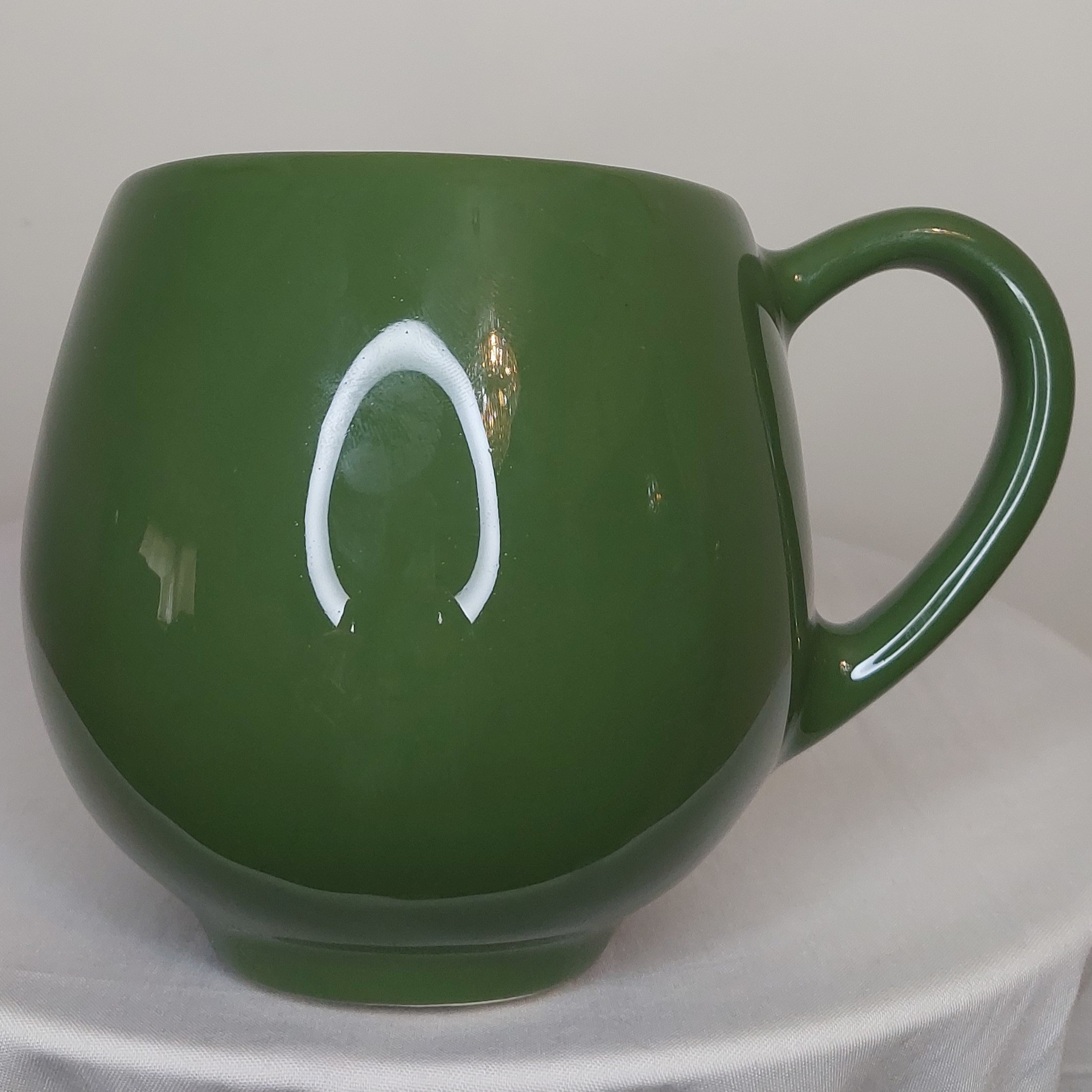 ماگ سرامیکی بزرگ سبز