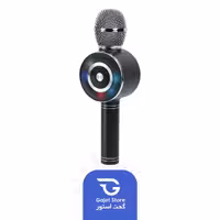 میکروفون و اسپیکر بلوتوثی رم و فلش خور WS-669 ا WS-669 wireless microphone hifi 