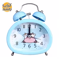 ساعت رومیزی زنگ دار طرح گاو