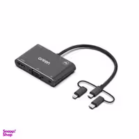 مبدل لایتنینگ Micro USB ، Type C به HDMI ، VGA ، AV اونتن (Onten) مدل OTN 7585B
