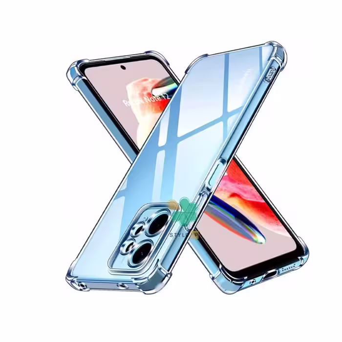 قاب گوشی ایربگ دار مدل محافظ لنز دار مناسب Xiaomi Redmi Note 12 4G