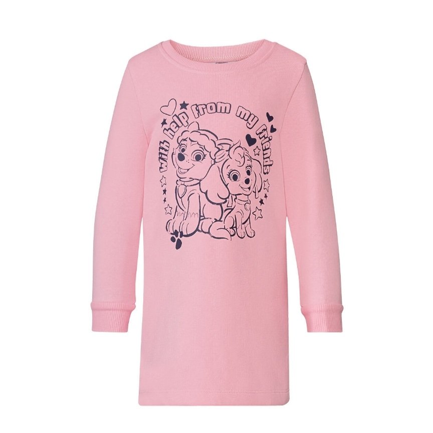 پیراهن دامنی دخترانه تو کرکی لوپیلو 2 تا 4 سال