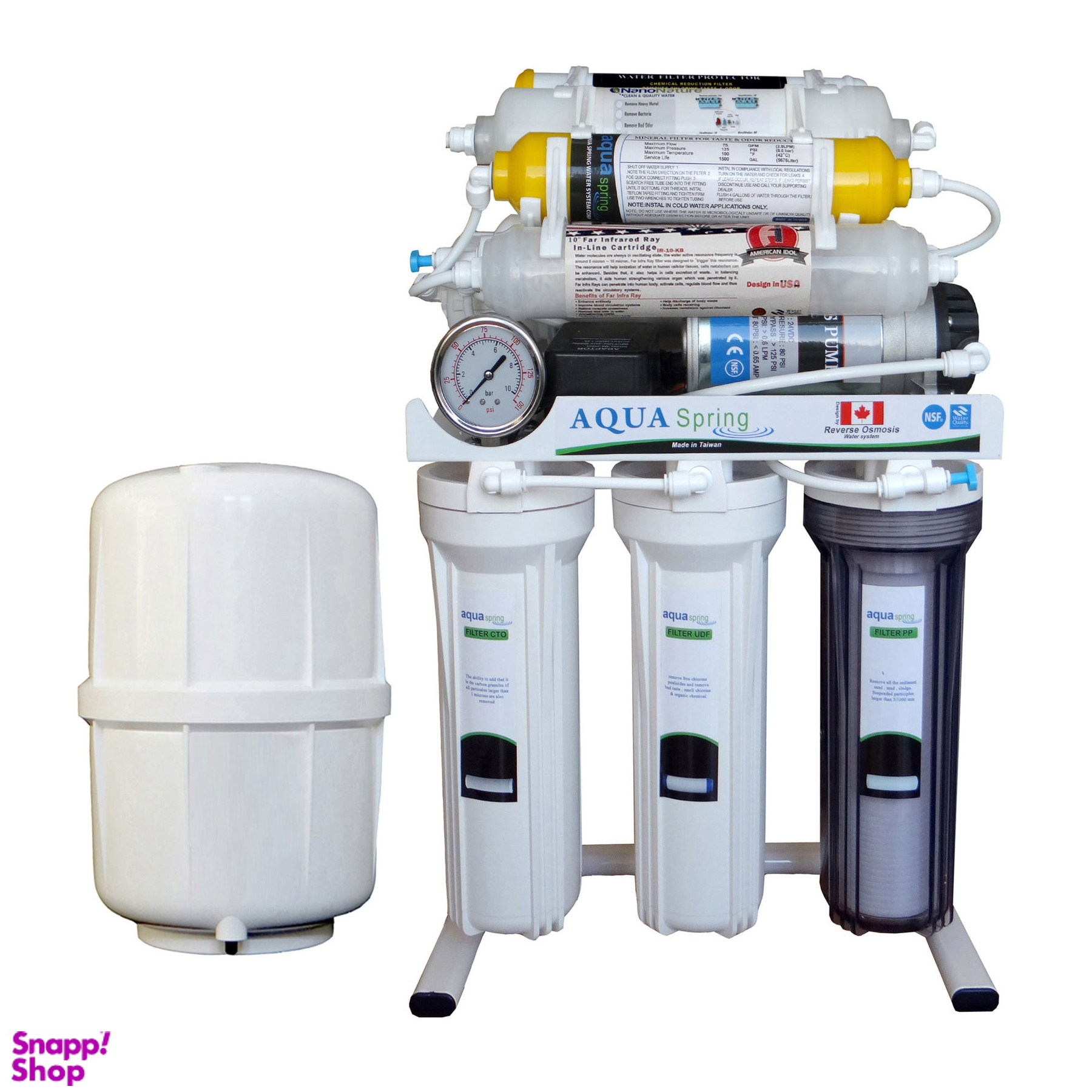 دستگاه تصفیه کننده آب آکوآ اسپرینگ مدل RO NF2700