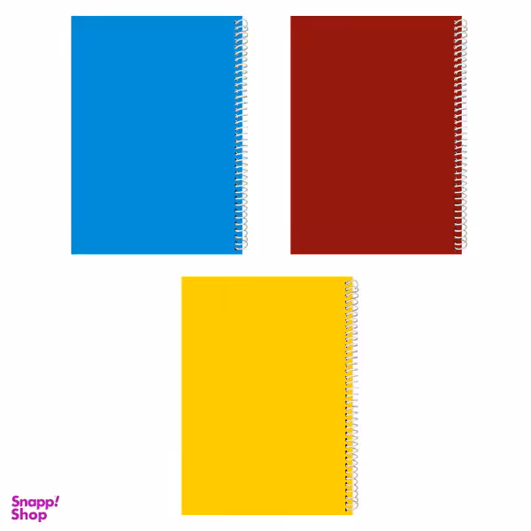 دفتر مشق 100 برگ مدل color 003 مجموعه 3 عددی