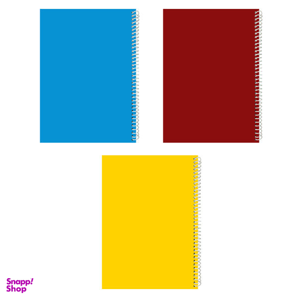 دفتر مشق 100 برگ مدل color 003 مجموعه 3 عددی