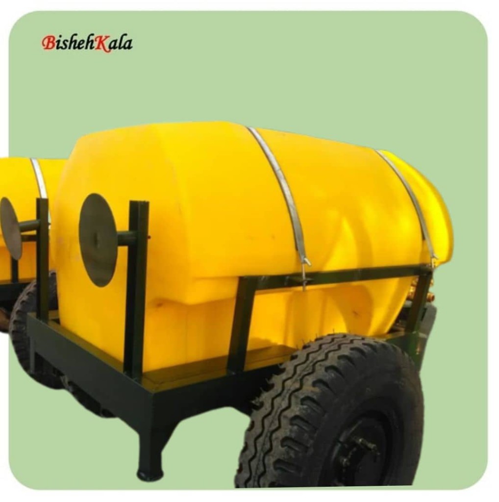 شاسی سمپاش دو هزار لیتری با مخزن از پشت