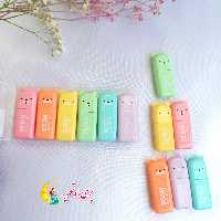 ماژیک هایلایت یا هایلایتر خرسی.پک 6عددی.رنگ های پاستیلی.کیفیت عالی.ارسال سریع.بسته بندی شیک.اشانتیون