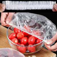 روکش پلاستیکی ظرف و میوه 100 عددی 