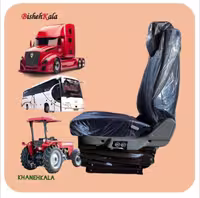 صندلی بادی تنظیم دستی کامیون با روکش چرم آسیاست ASIASEAT