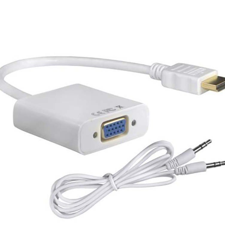 مبدل HDMI To VGa  کابل صدا