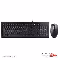 قیمت و خرید کیبورد و ماوس باسیم ای فورتک A4tech KR-8572 - شبکه ساز