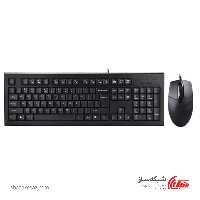 قیمت و خرید کیبورد و ماوس باسیم ای فورتک A4tech KR-8572 - شبکه ساز