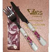 کارد و چنگال دسته سرامیکی