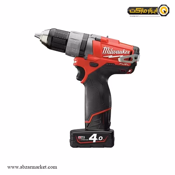 دریل شارژی چکشی میلواکی براشلس لیتیوم 12 ولت مدل M12 CDD-402X