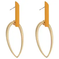 گوشواره زنانه گالری شمرون مدل اشک کد EAR618G0