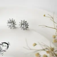 گوشواره نقره کد 5422