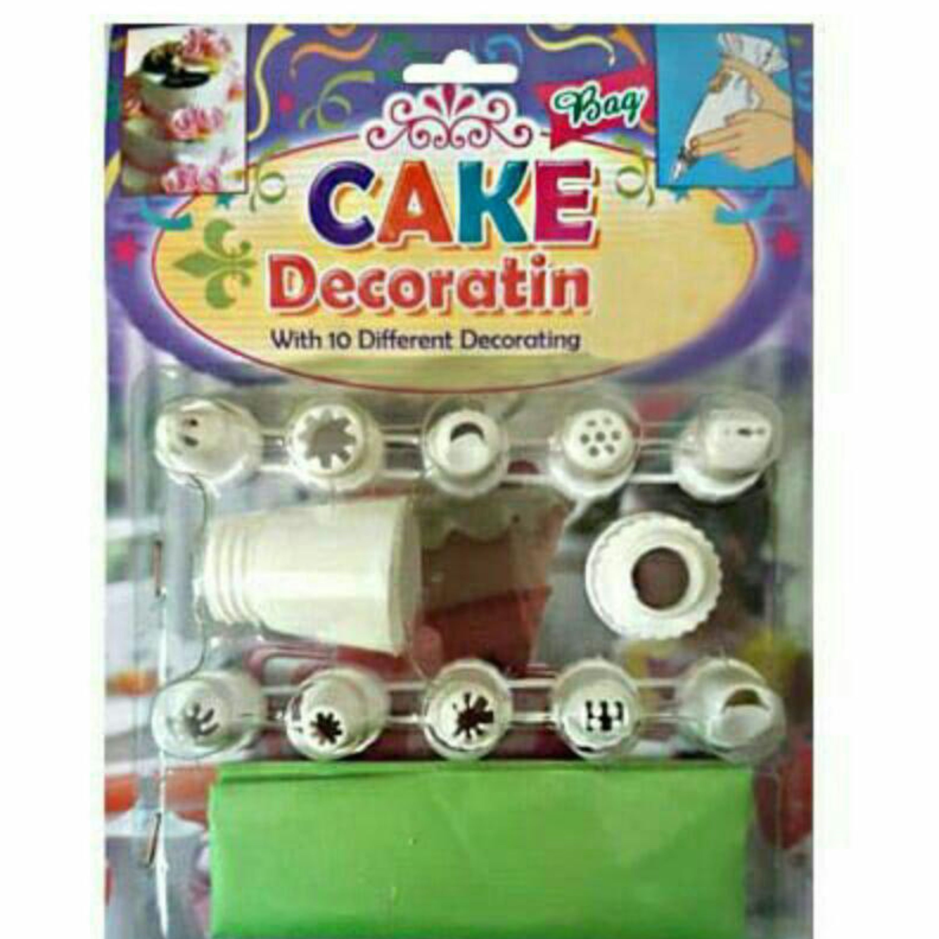 خامه پاش مدل کیسه ای آلمانی دارای 12 ماسوره کله گی برای دیزاین و تزئین کیک