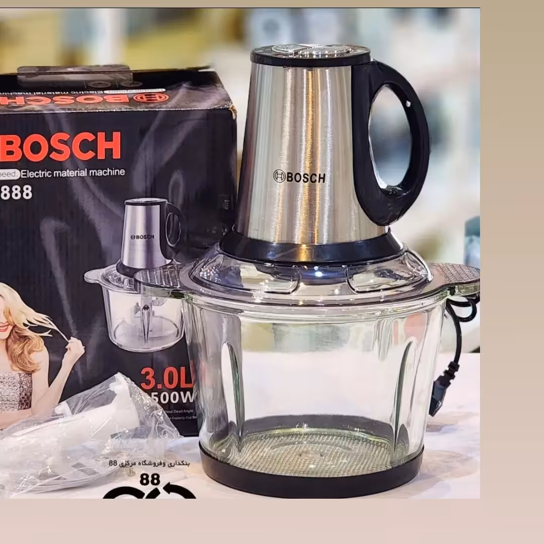 غذا ساز  میکسربرقی برند بوش و پاناسونیک  سه لیتری خرد کن ومیکسر  انواع سبزیجات وانواع گوشت ومواد غذایی