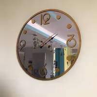 ساعت دیواری اینه ای مدل رویا